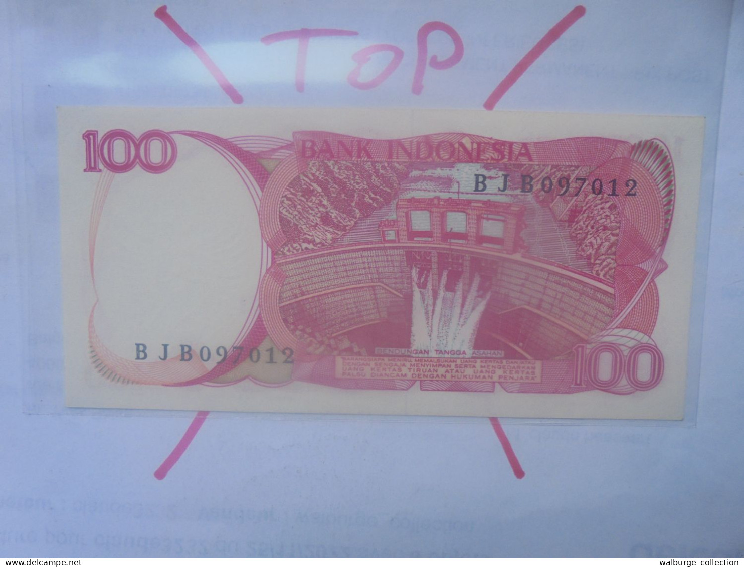 INDONESIE 100 Rupiah ND 1984 Neuf (B.33) - Indonesien