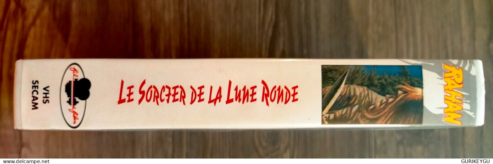 VHS K7 CASSETTE VIDEO RAHAN Le Sorcier De La Lune Ronde La Chef Des Chefs TBE - Rahan