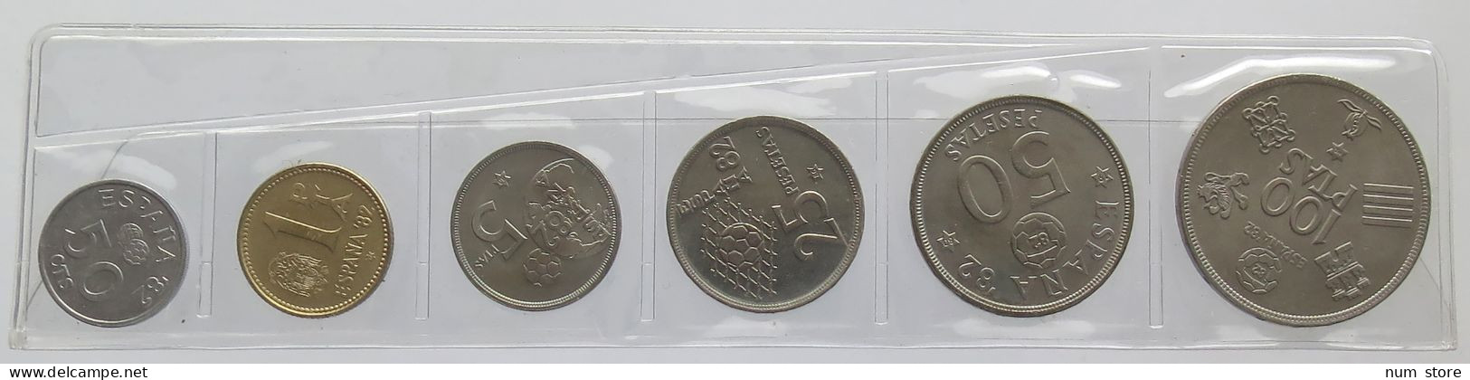 SPAIN SET 1980 80 UNC #bs19 0221 - Mint Sets & Proof Sets