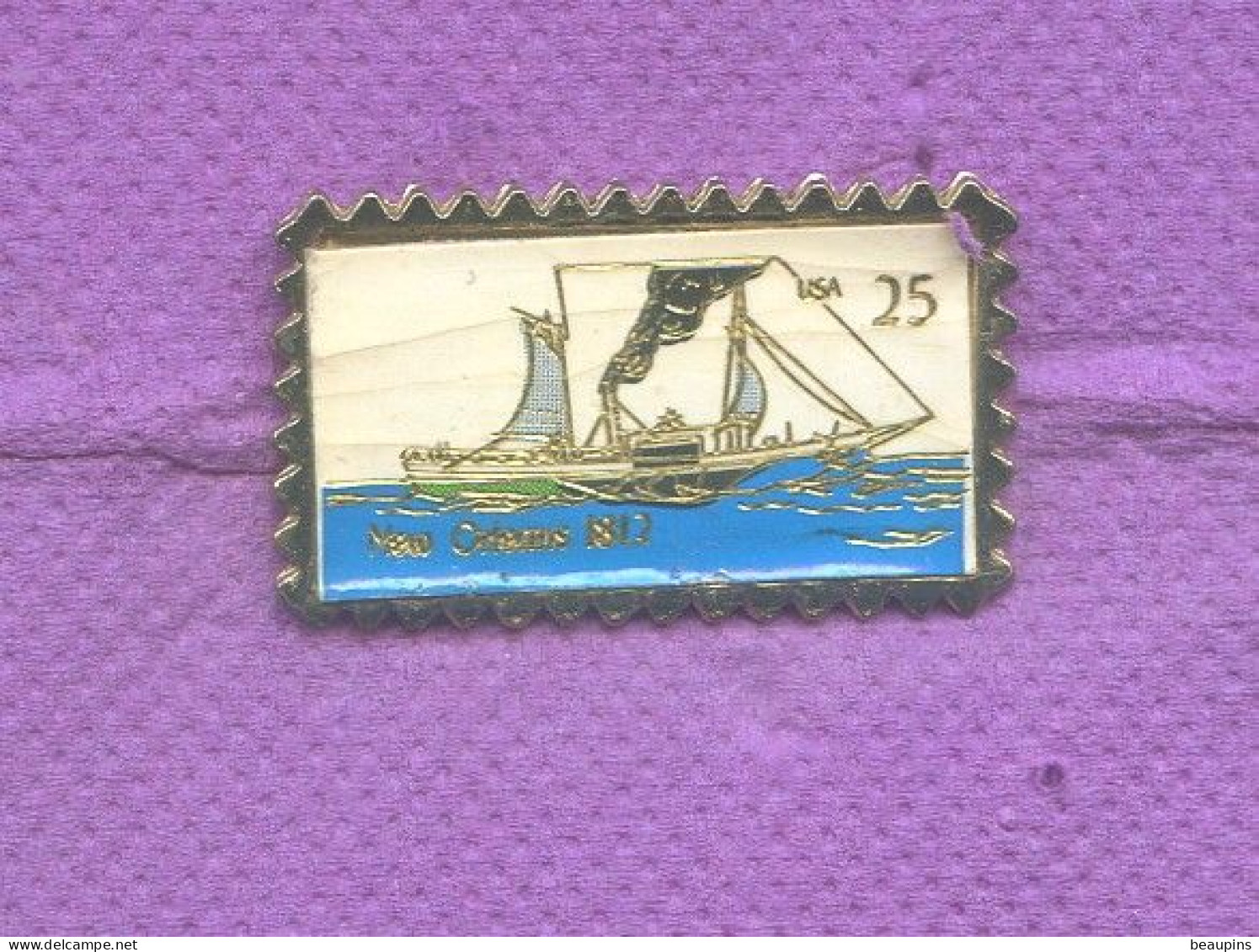 Rare Pins Bateau New Orleans Usa N285 - Bateaux