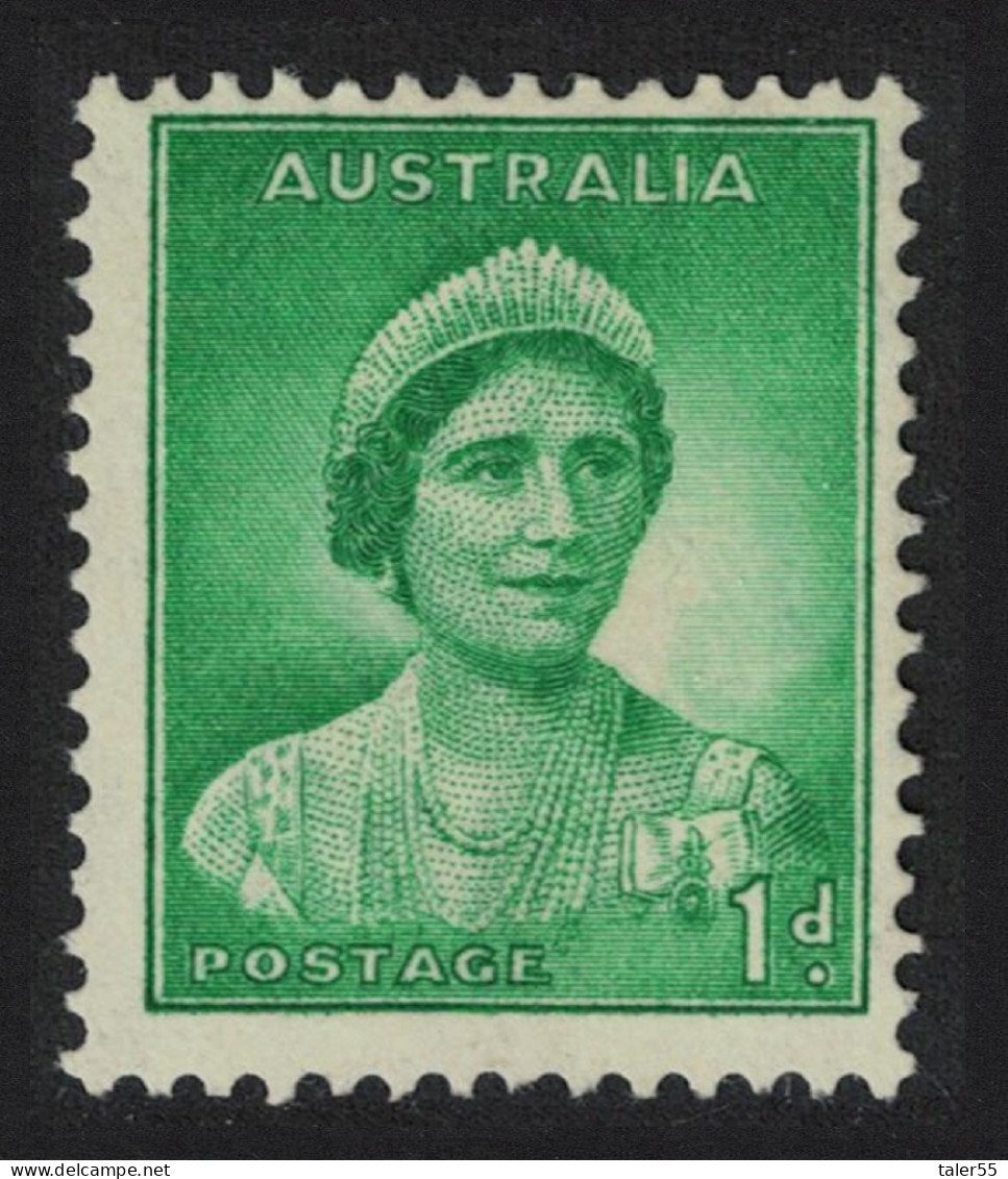 Australia Queen Elizabeth 1d Perf 14*13½ 1937 MNH SG#165 - Neufs