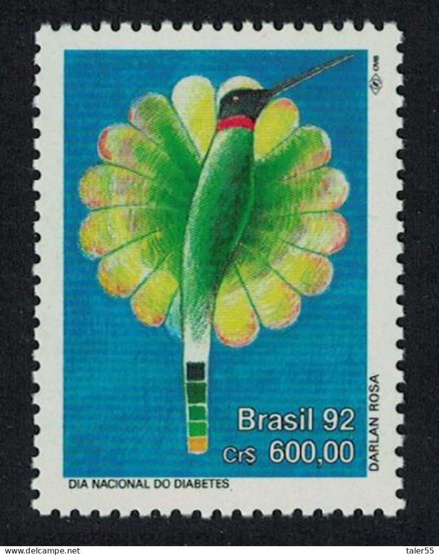 Brazil Hummingbird Def 1992 SG#2547 - Usati