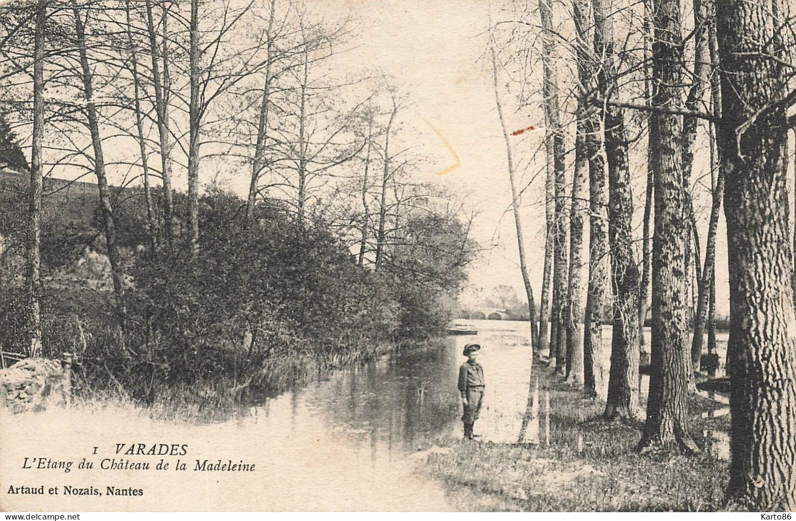 Varades * L'étang Du Château De La Madeleine - Varades