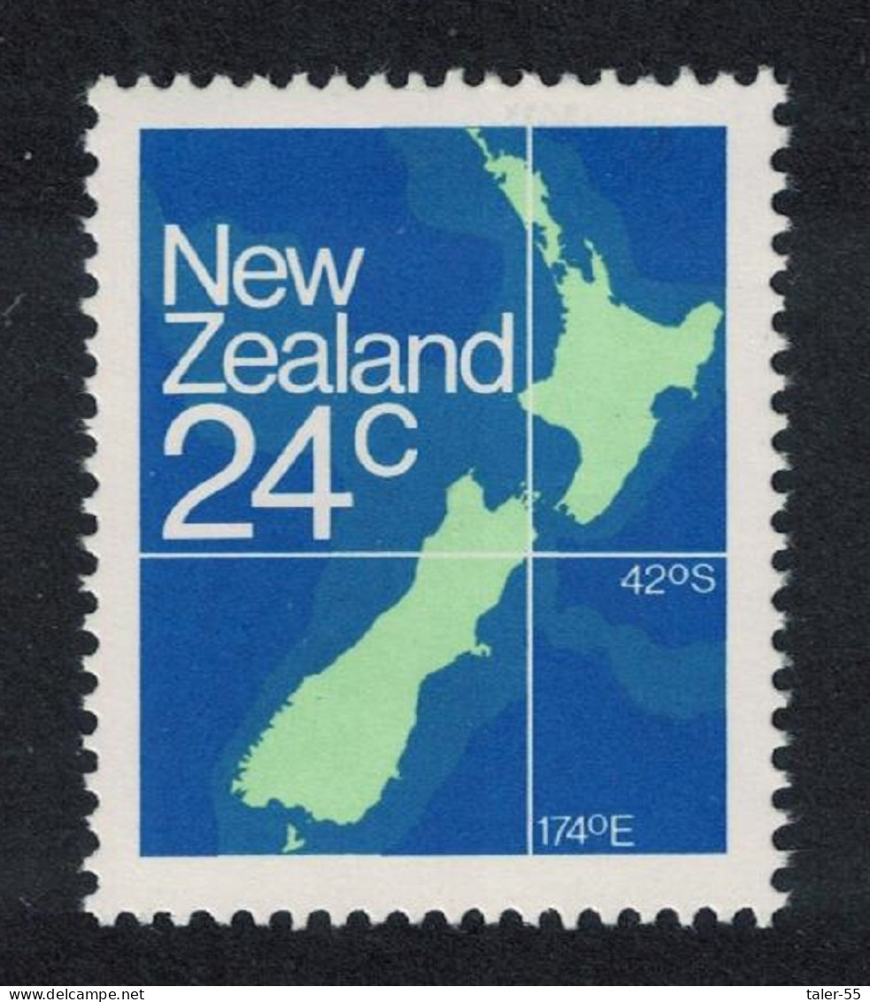 New Zealand Map 1982 MNH SG#1261 - Neufs