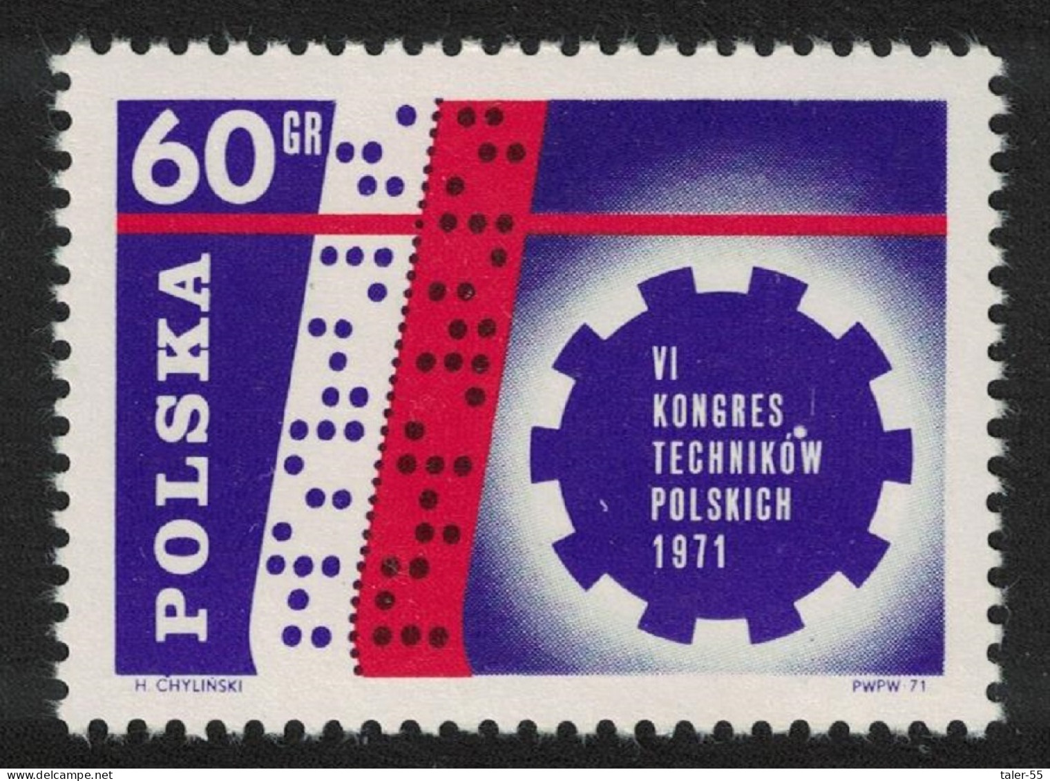 Poland 6th Polish Technical Congress Warsaw 1971 MNH SG#2083 - Ungebraucht