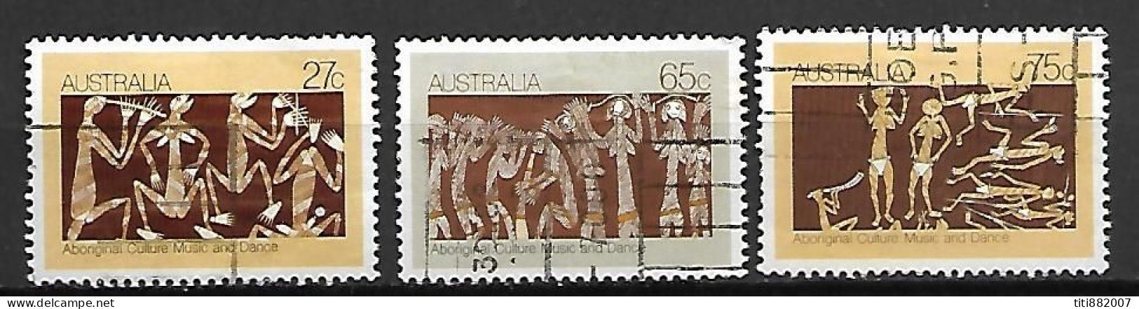 AUSTRALIE   -  1982.   Art. / Musique,  Danse. - Used Stamps