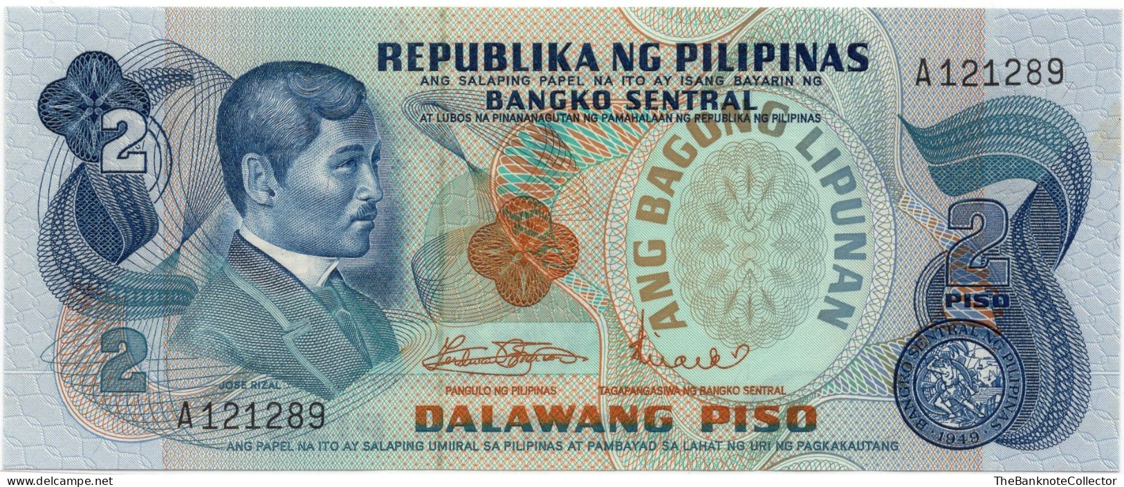 Philippines 2 Peso ND1978 P-159 UNC - Philippinen