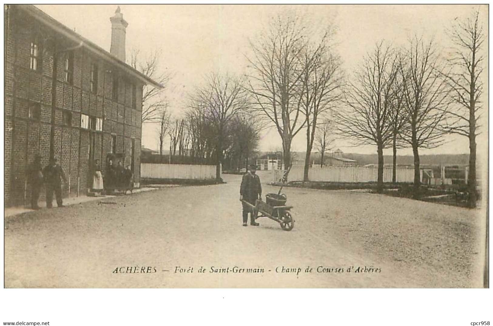 78 . N°37985.acheres.foret De Saint Germain.champ De Courses - Acheres