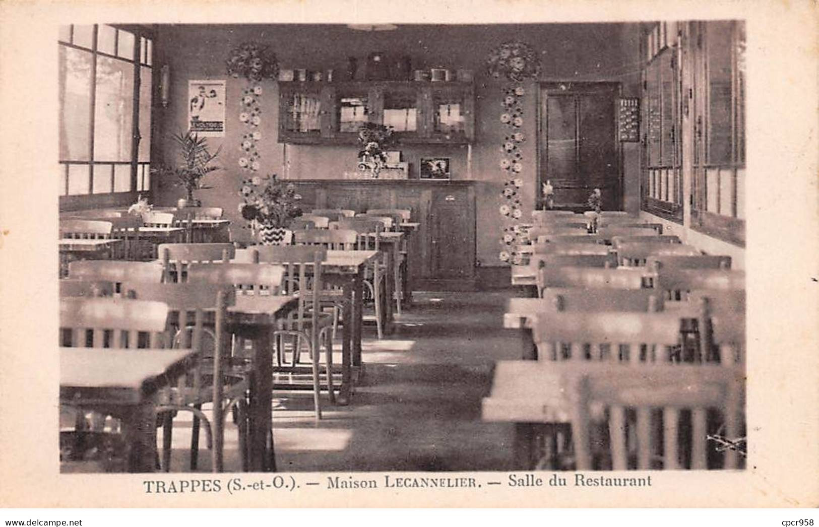 78 - TRAPPES - SAN32566 - Maison Lecannelier - Salle De Restaurant - Trappes