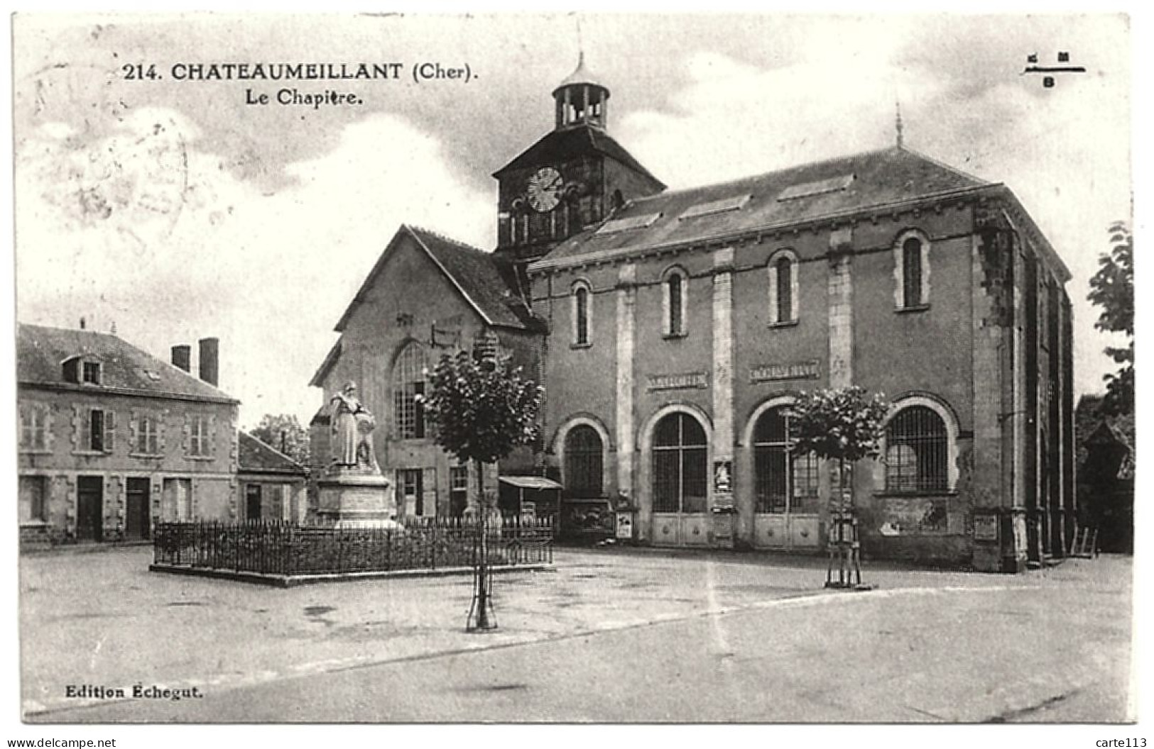 18 - B23629CPA - CHATEAUMEILLANT - Le Chapitre - Parfait état - CHER - Châteaumeillant