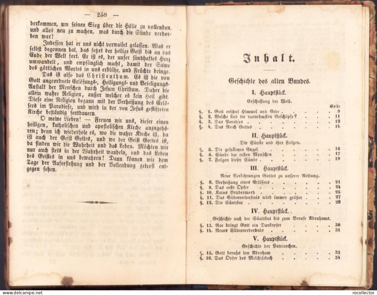 Biblische Geschichte des alten und neuen Testamentes. Zum Gebrauche der katholischen Hauptschulen 1857 Wien C2165