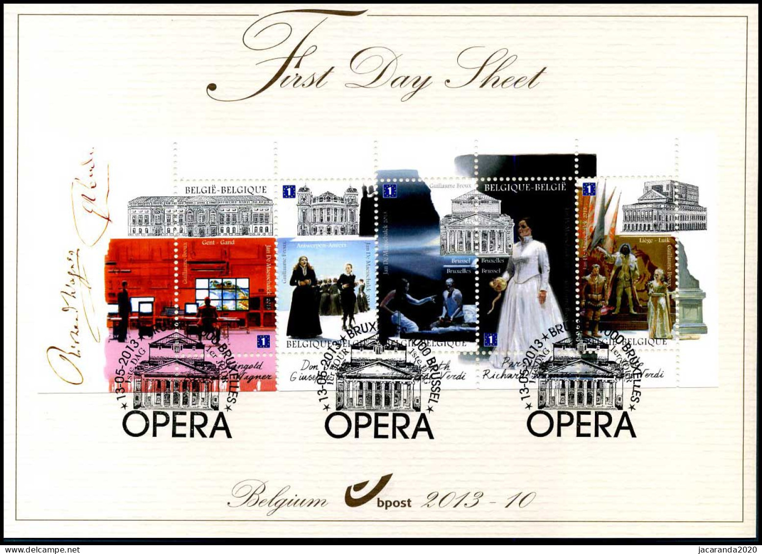 B139 -  FDS -  Opera : 200ste Verjaardag Van Verdi & Wagner - 2011-2020