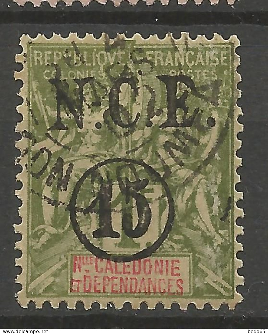 NOUVELLE-CALEDONIE N° 58 OBL  / Used - Oblitérés