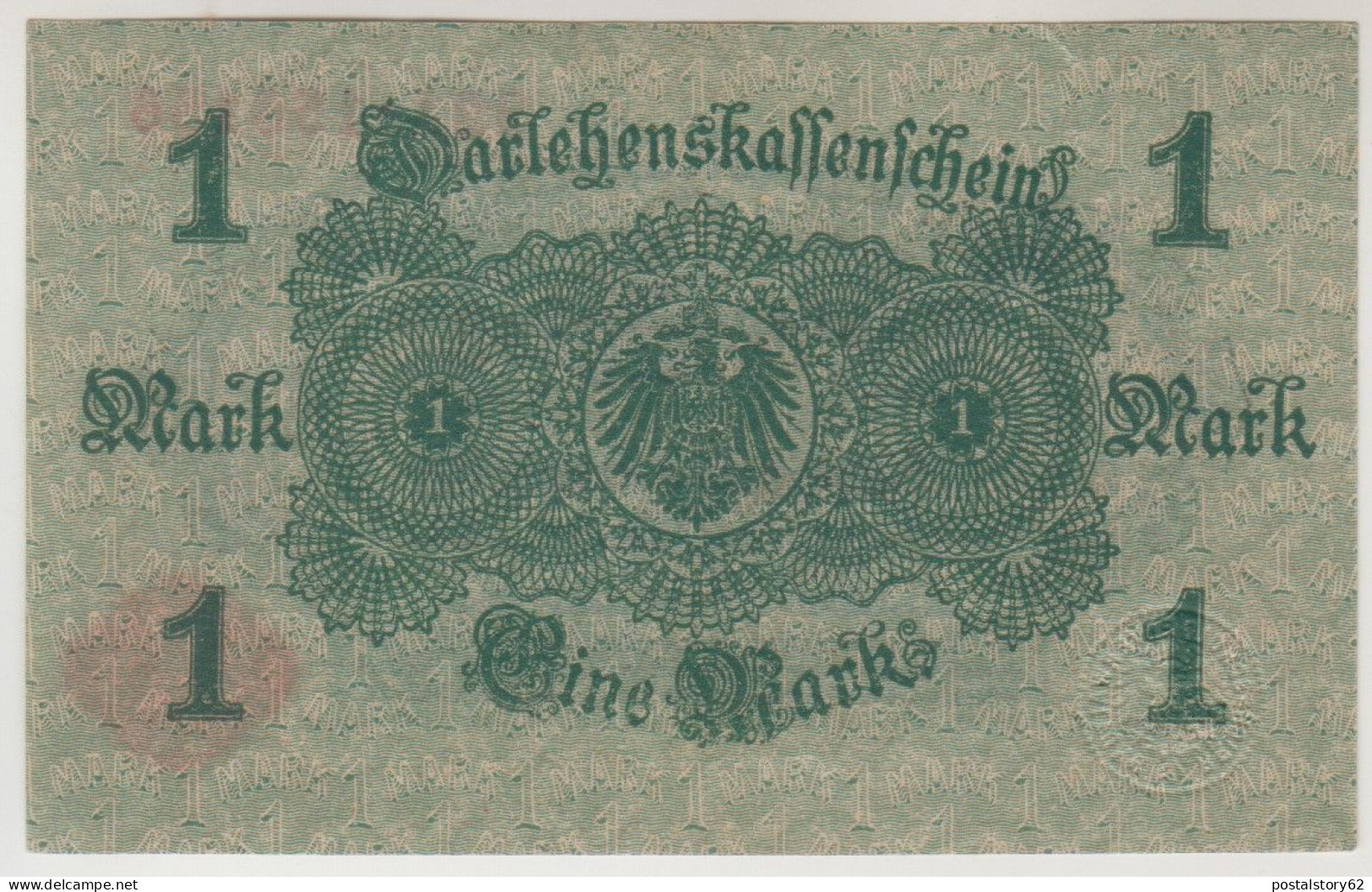 Germania, Banconota Da 1 Mark 12/08/1917 - Sonstige & Ohne Zuordnung