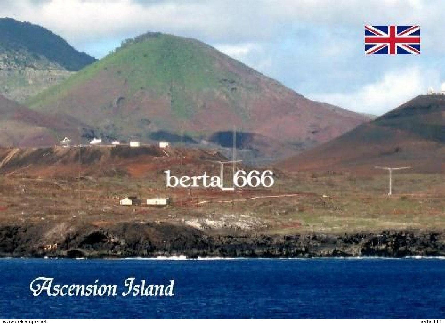 Ascension Island View New Postcard - Ascension Island