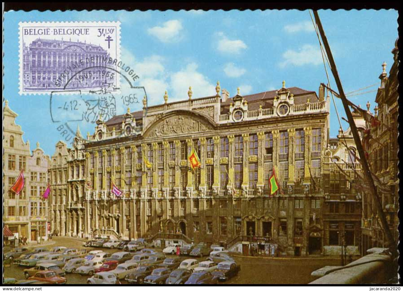 1357 - MK - Grote Markt Brussel, Huis Van De Hertogen Van Braban - 1961-1970