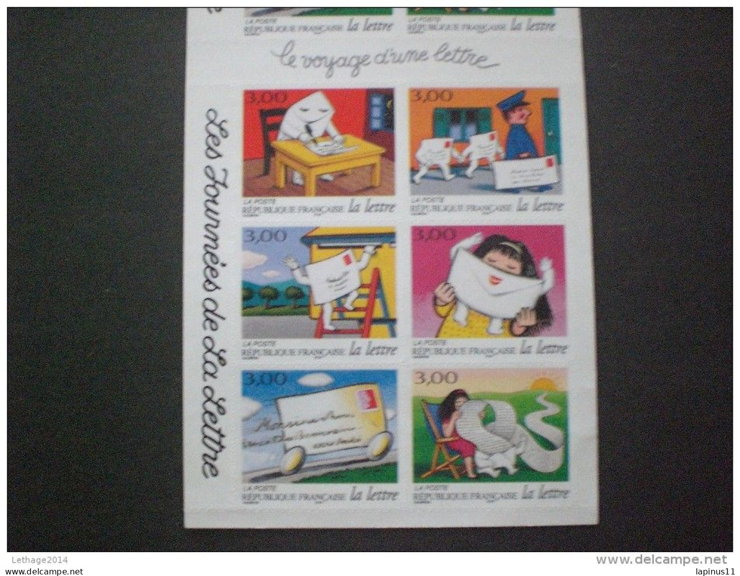 FRANCE CARNETS 1997 The Journey Of A Letter - Personnages