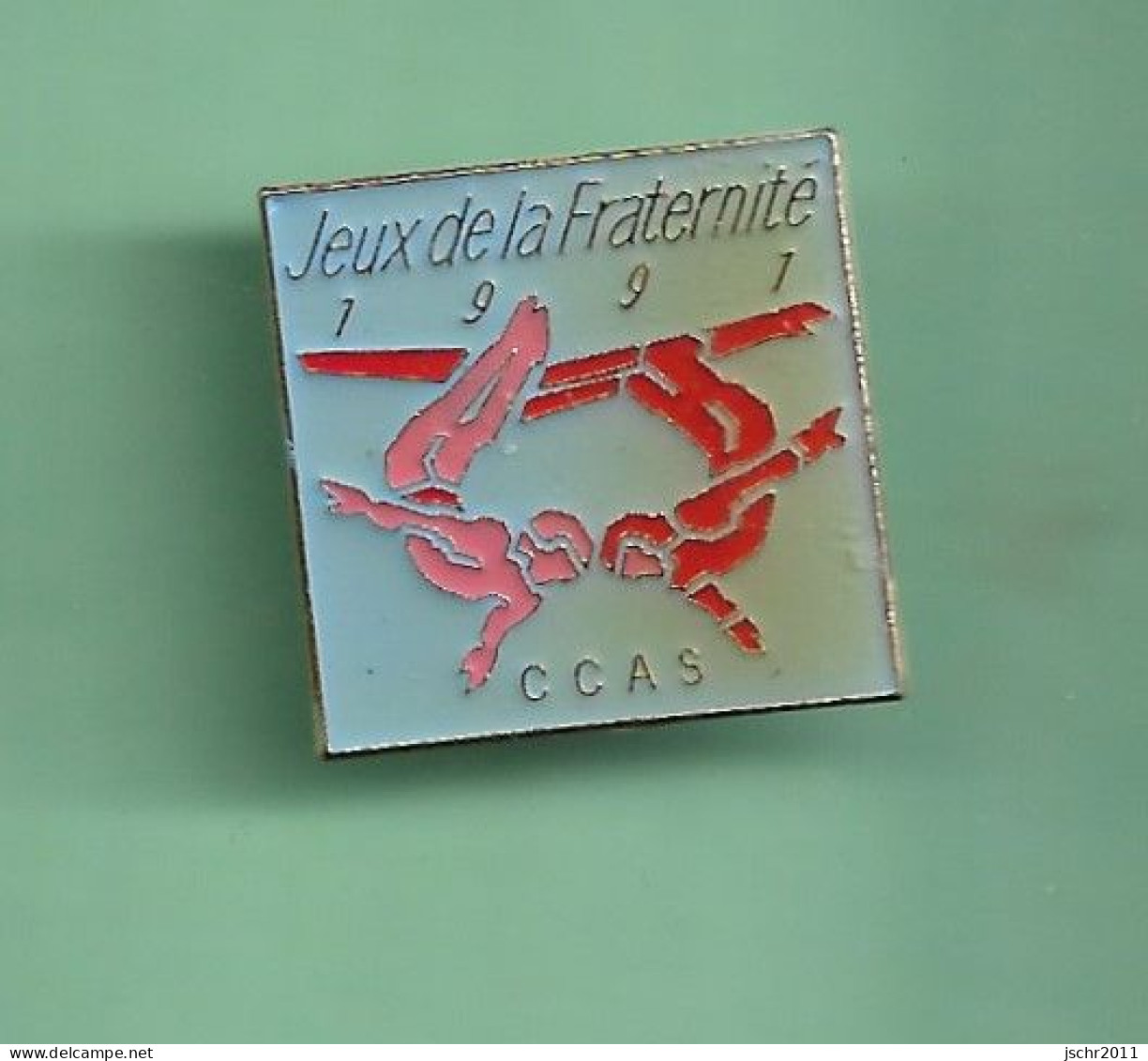 PIN'S *** EDF - CCAS JEUX DE L'AVENIR 1991 *** WW02 (21-1) - EDF GDF