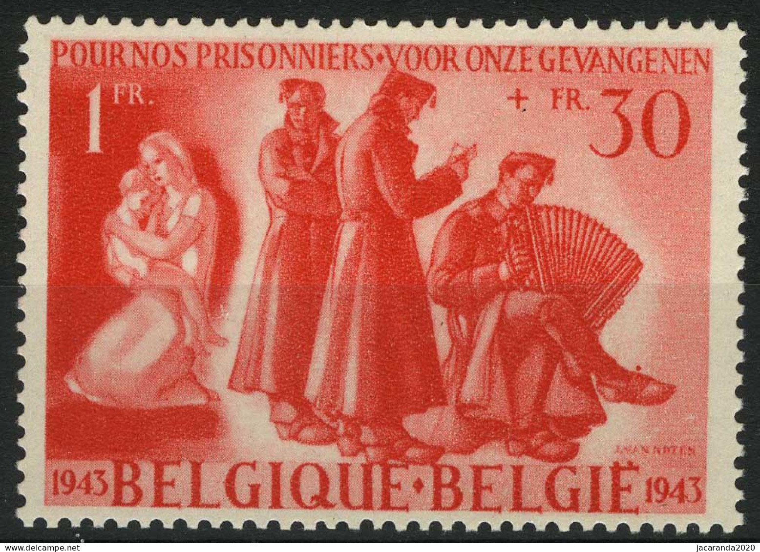 België 623-V2 * - Gesp Op Schoen - Boucle Sur La Chaussure - 1931-1960