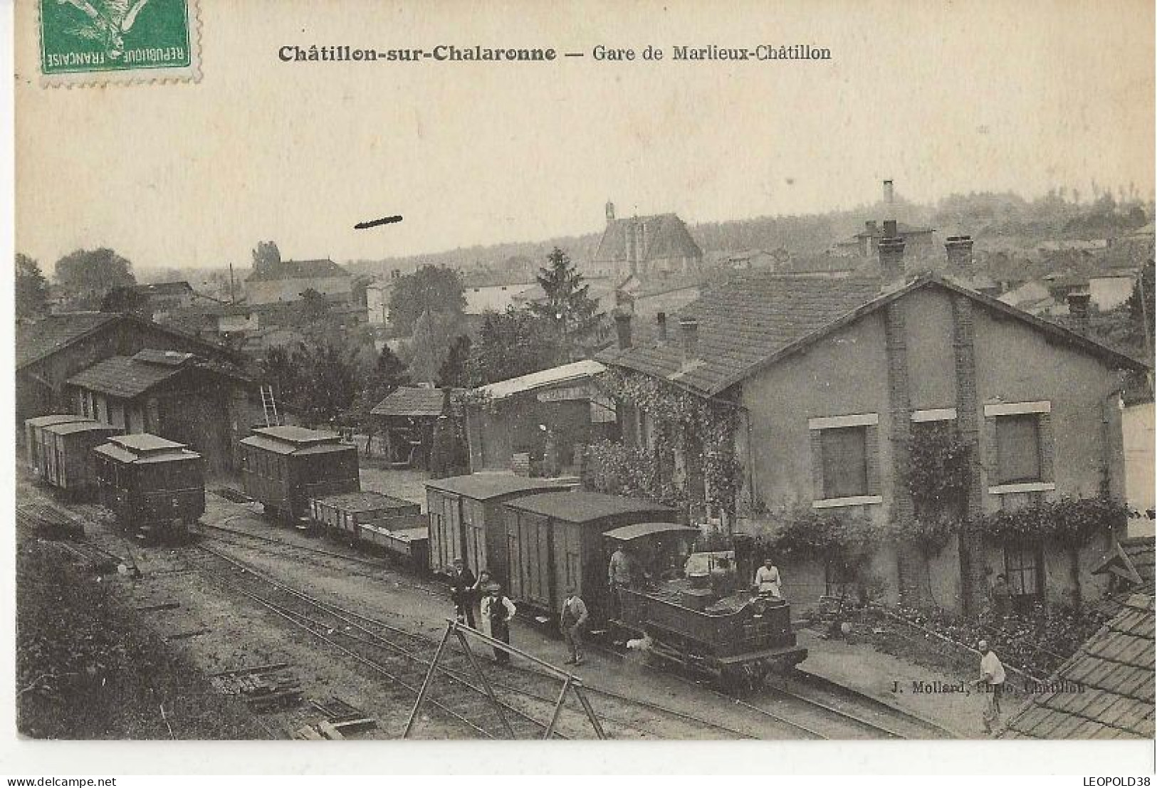 Châtillon-sur-Chalaronne Gare De Marlieux Chatillon - Châtillon-sur-Chalaronne