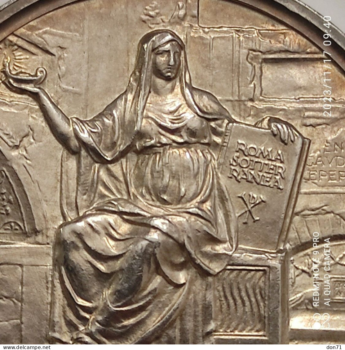 Vaticano - Pio XI Medaglia AG - Royaux/De Noblesse