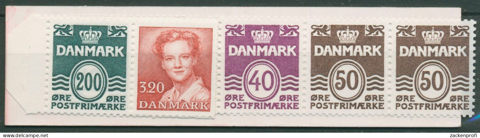 Dänemark 1989 Wellenlinien Königin Markenheftchen MH 39 Postfrisch (C60842) - Cuadernillos