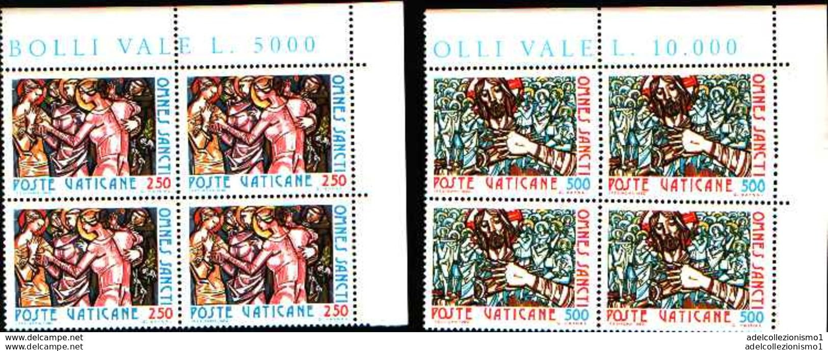 74082) VATICANO LOTTO QUARTINE MNH** VEDI FOTO INDICATIVA - Neufs