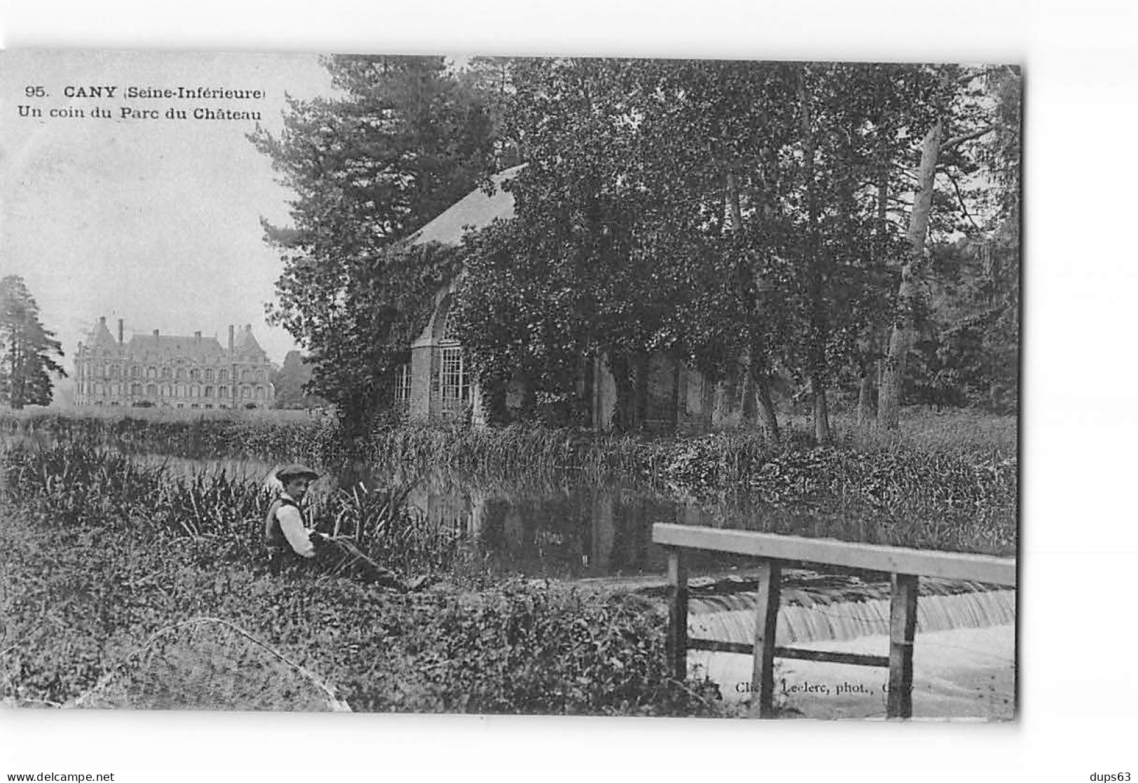 CANY - Un Coin Du Parc Du Château - Très Bon état - Cany Barville