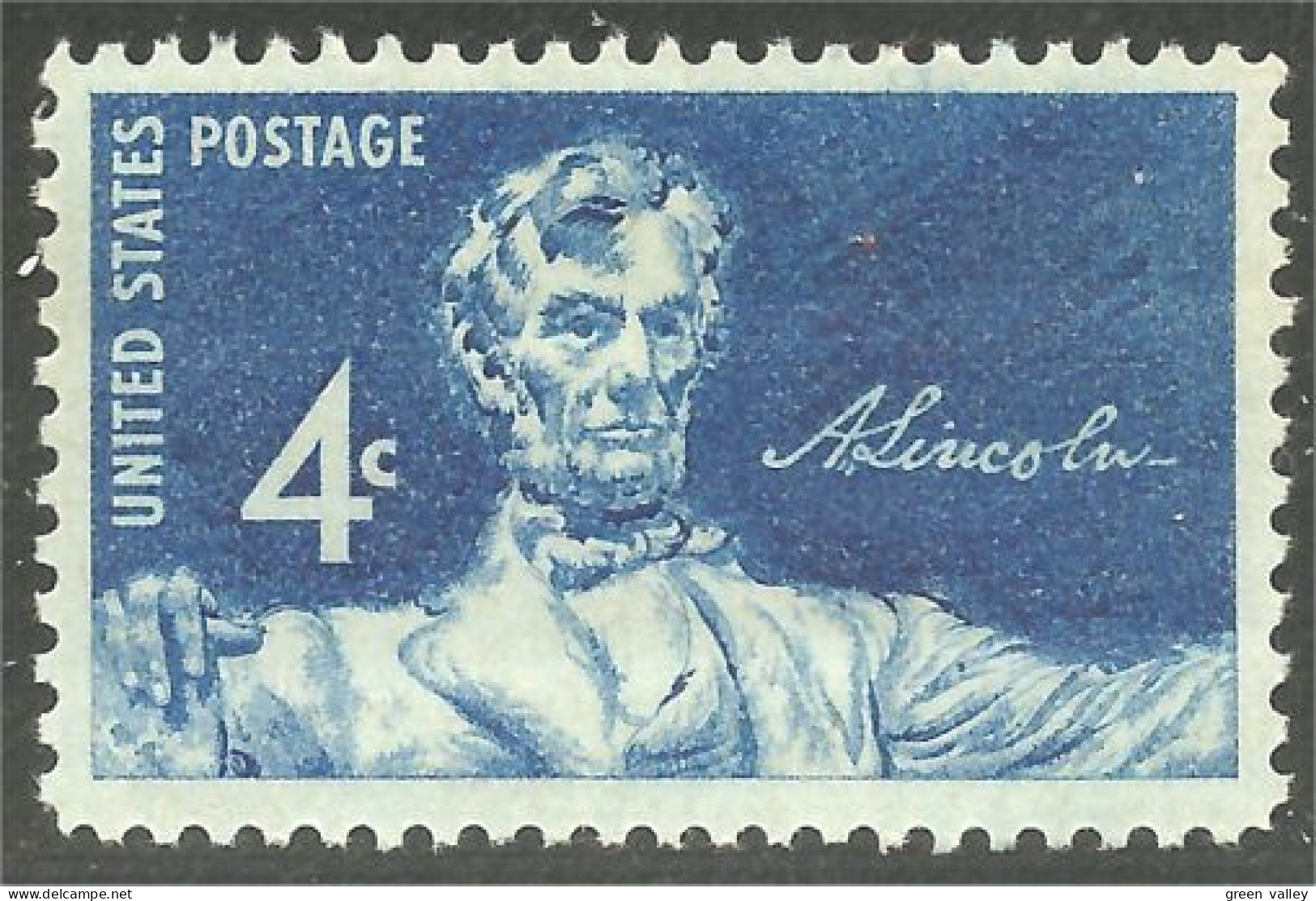 912 USA 1958 Abraham Lincoln MNH ** Neuf SC (USA-368) - Ungebraucht