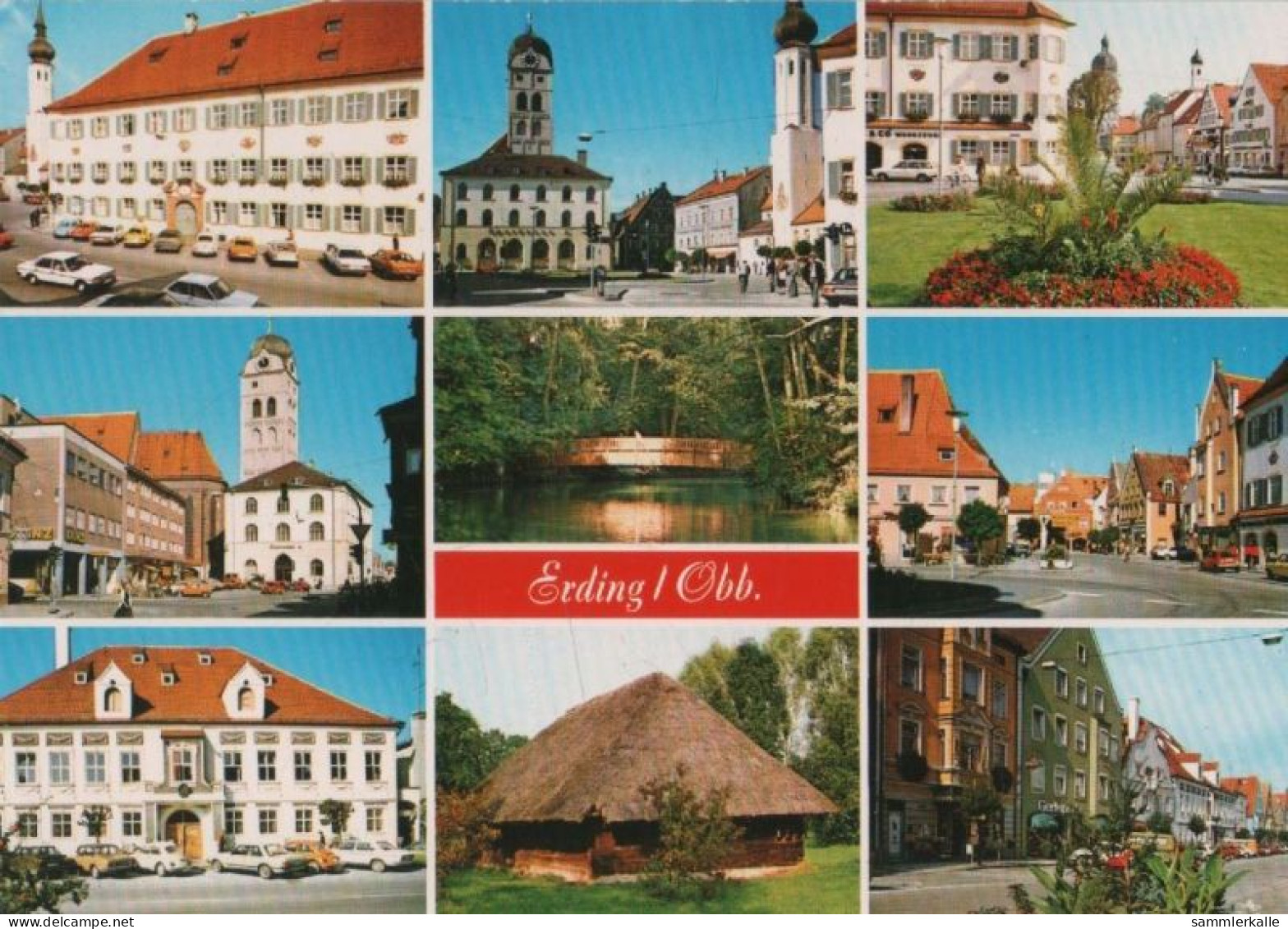 75885 - Erding - U.a. Landratsamt - Ca. 1985 - Erding