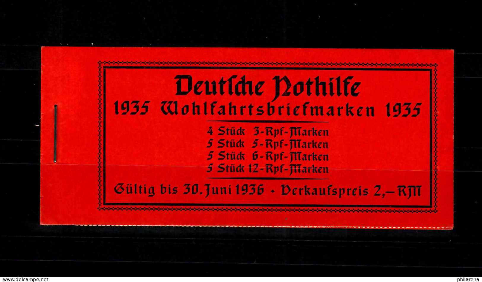 DR: MiNr. MH 41, Markenheftchen, Postfrisch, ** - Carnets