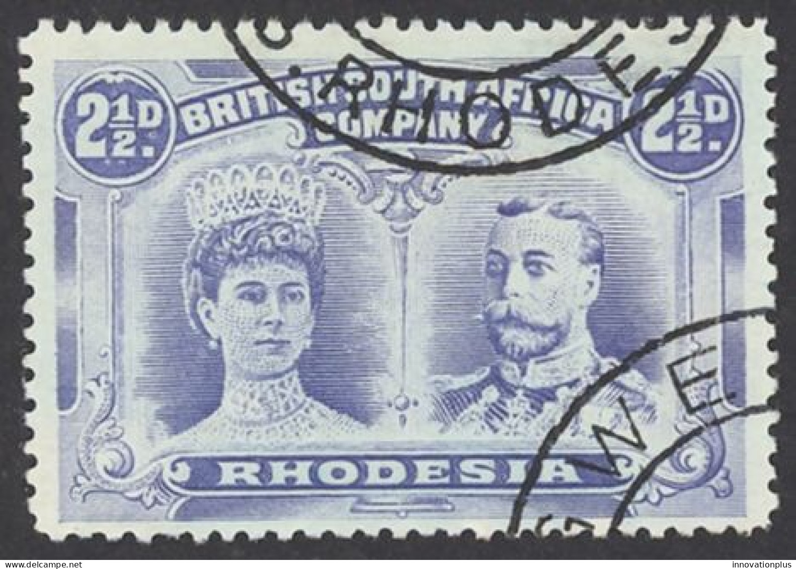 Rhodesia Sc# 104 Used 1910 2½p Queen Mary & King George V - Rodesia Del Norte (...-1963)