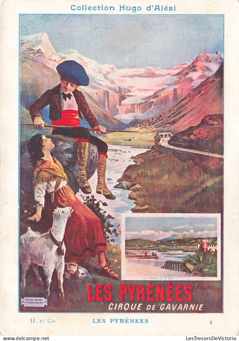 ILLSUSTRATEURS - SIGNES - Collection Hugo D'Alèsi - Les Pyrénées Cirque De Gavarnie - Carte Postale Ancienne - D'Alési, Hugo