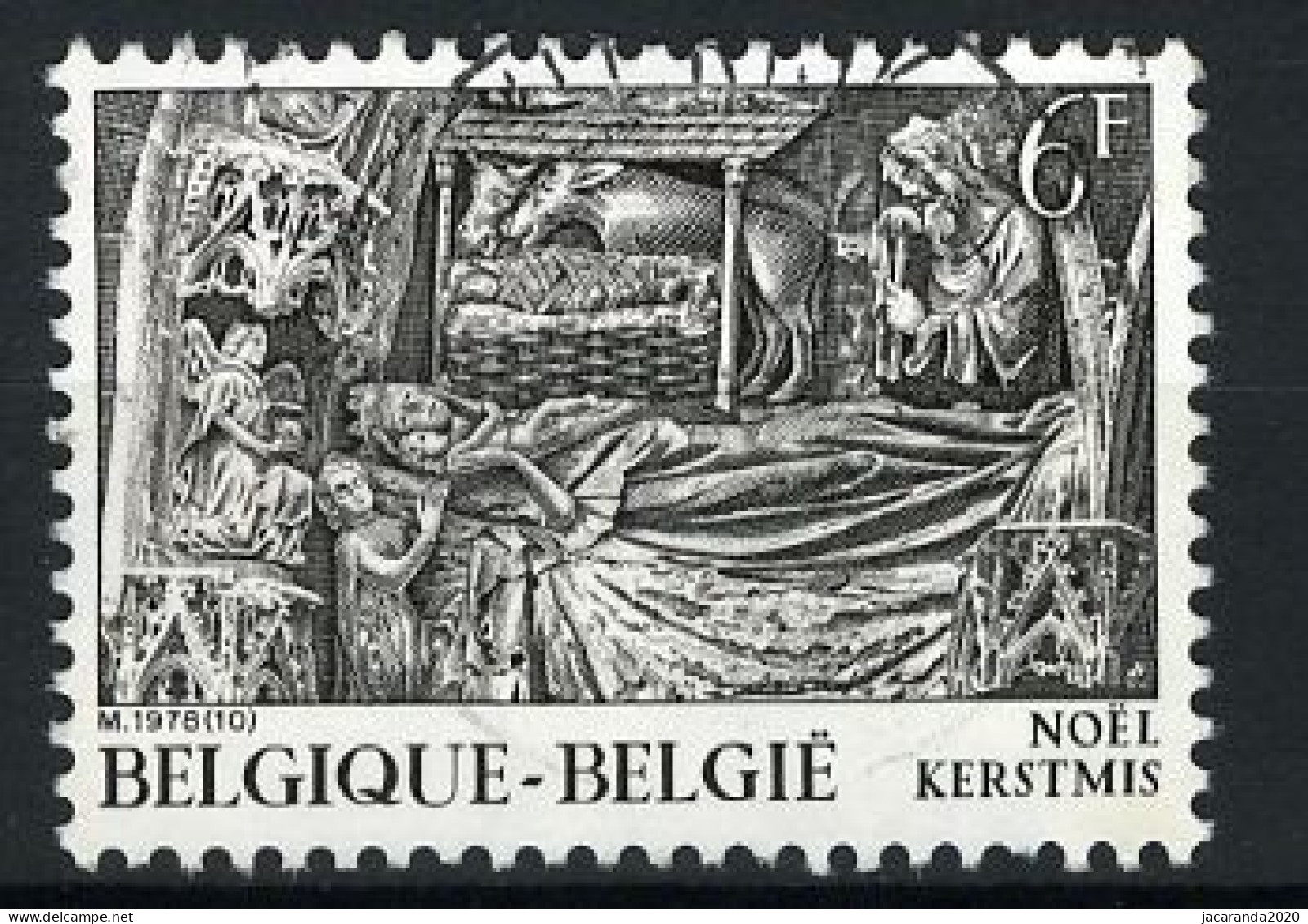 België 1917 - Kerstmis - Noël 1978 - Gestempeld - Oblitéré -used - Oblitérés