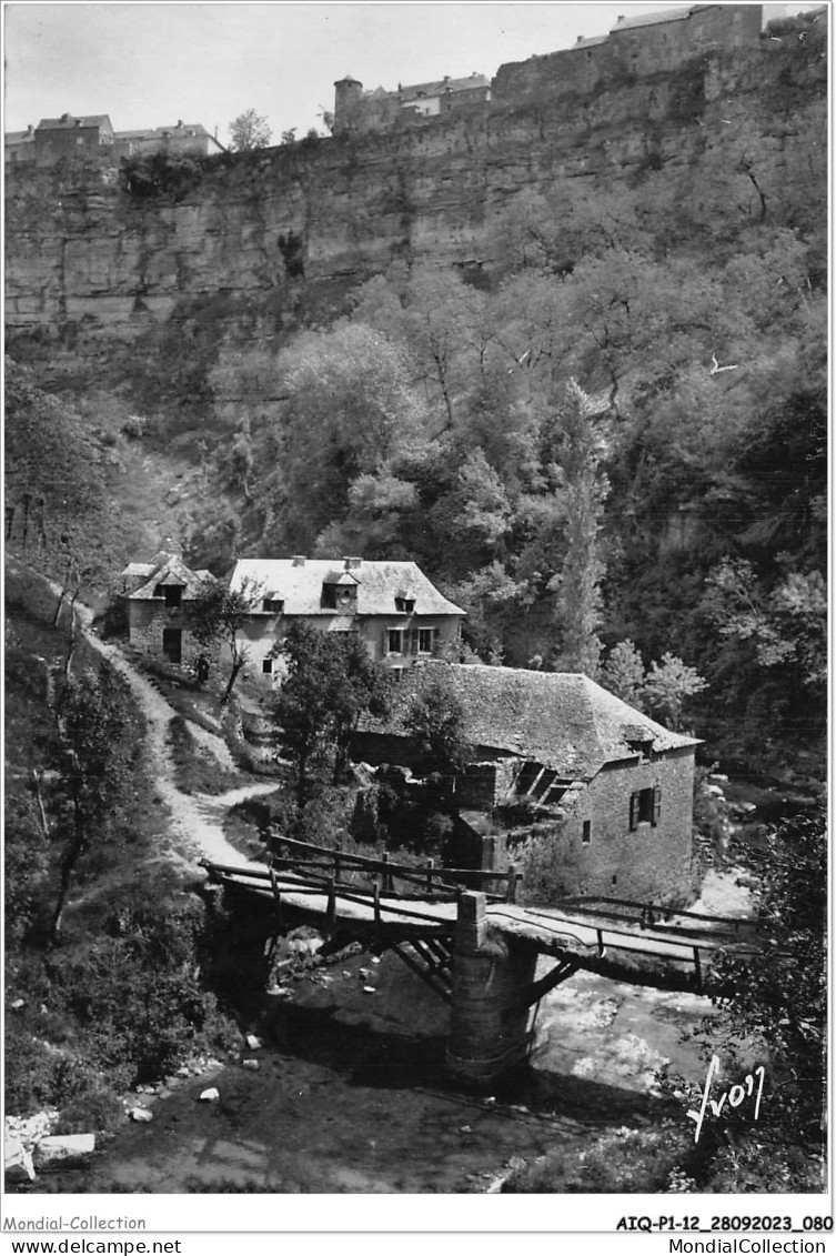 AIQP1-12-0041 - BOZOULS - Aveyron - Le Vieux Pont Sur Le Dourdou  - Bozouls