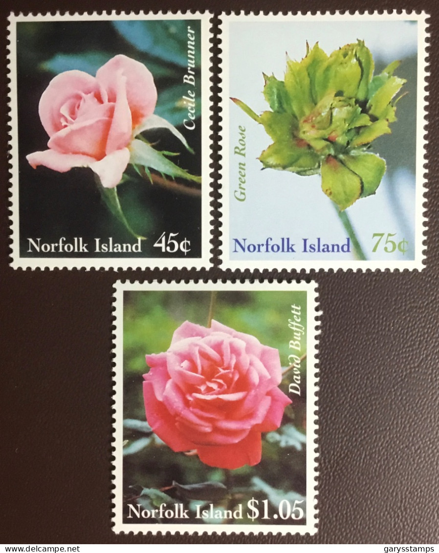 Norfolk Island 1999 Women’s Association Roses Flowers MNH - Roses