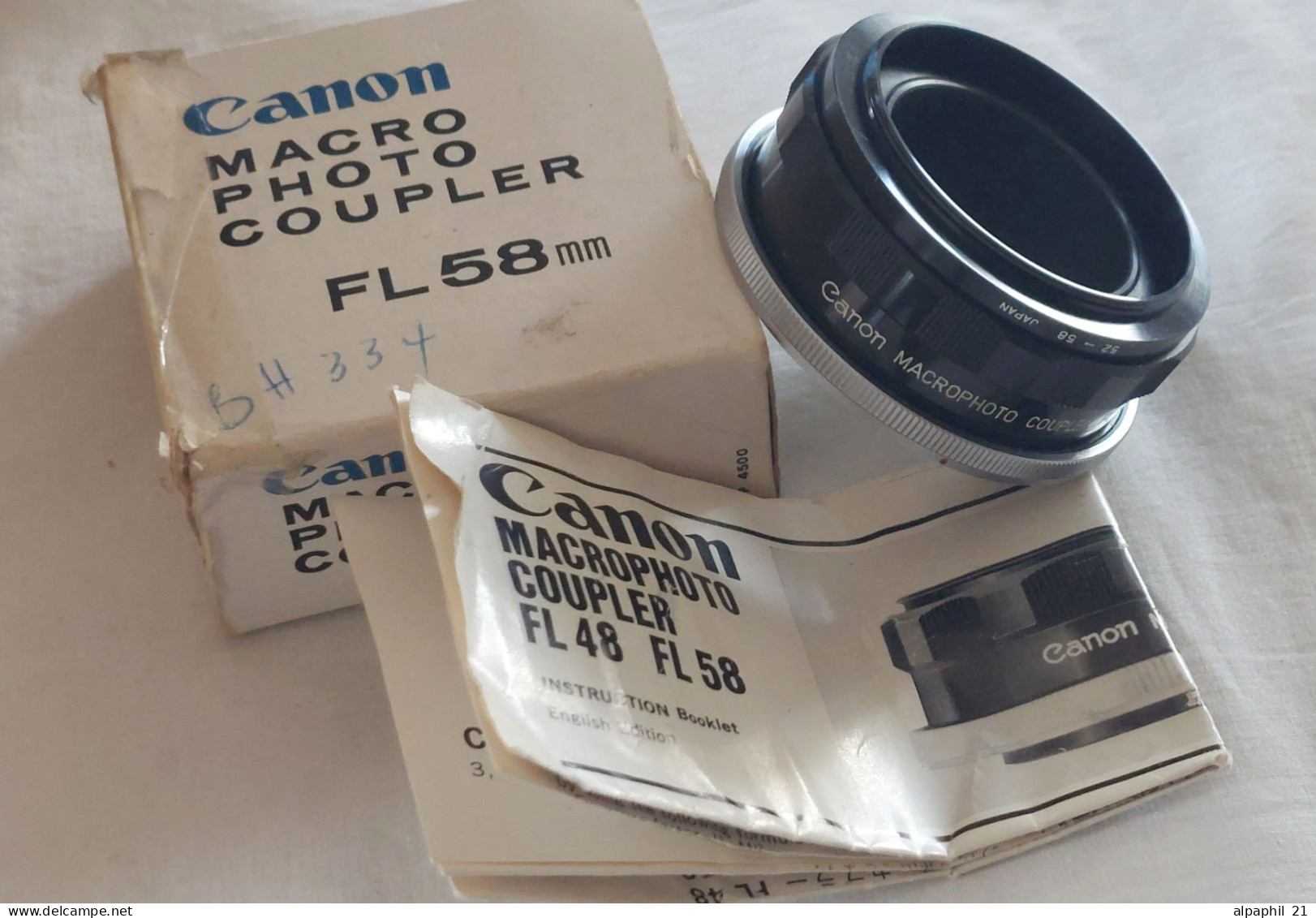 Canon Macro Photo Coupler FL 58mm - Supplies And Equipment