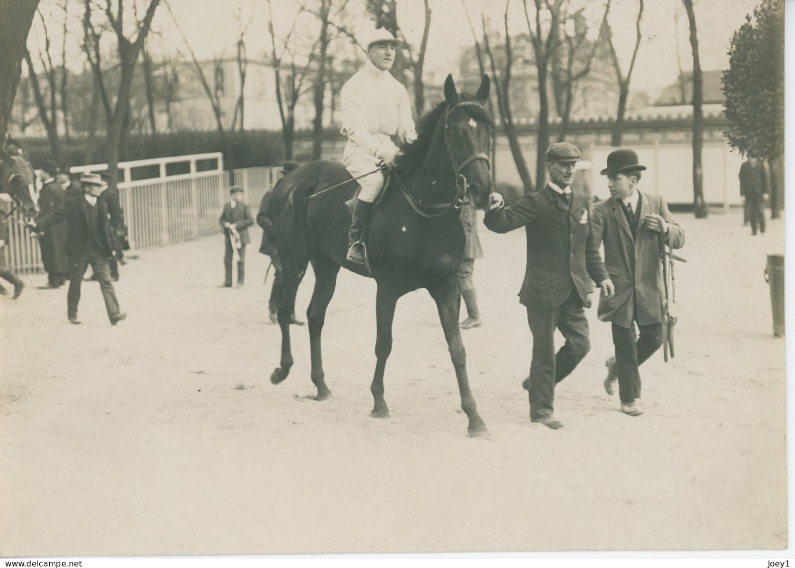 Photo Hippodrome De St Ouen En 1907 Indications Au Dos, Photo ROL Format 16/12 - Sporten
