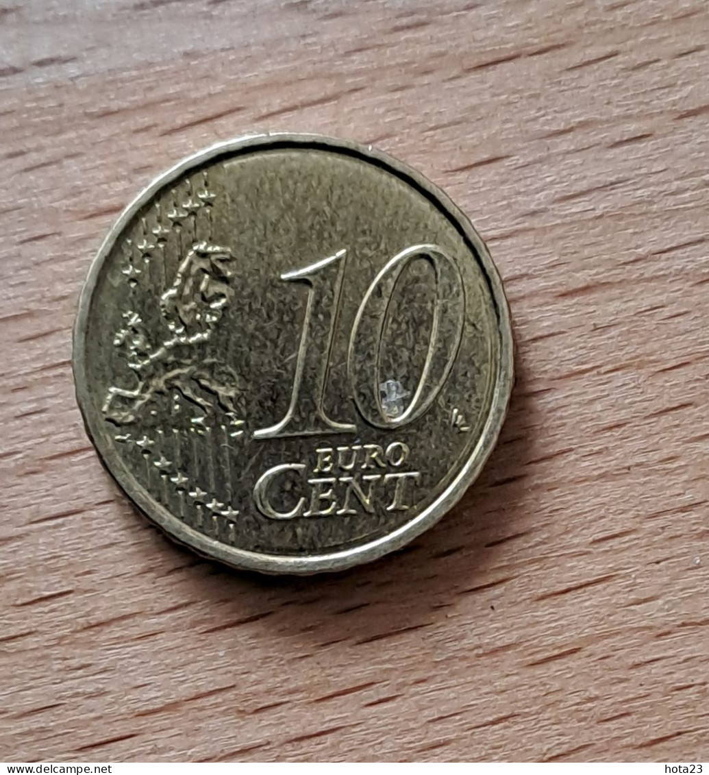 2021  FRANCE 10  Euro   CENT  EIRO CIRCULEET COIN - France