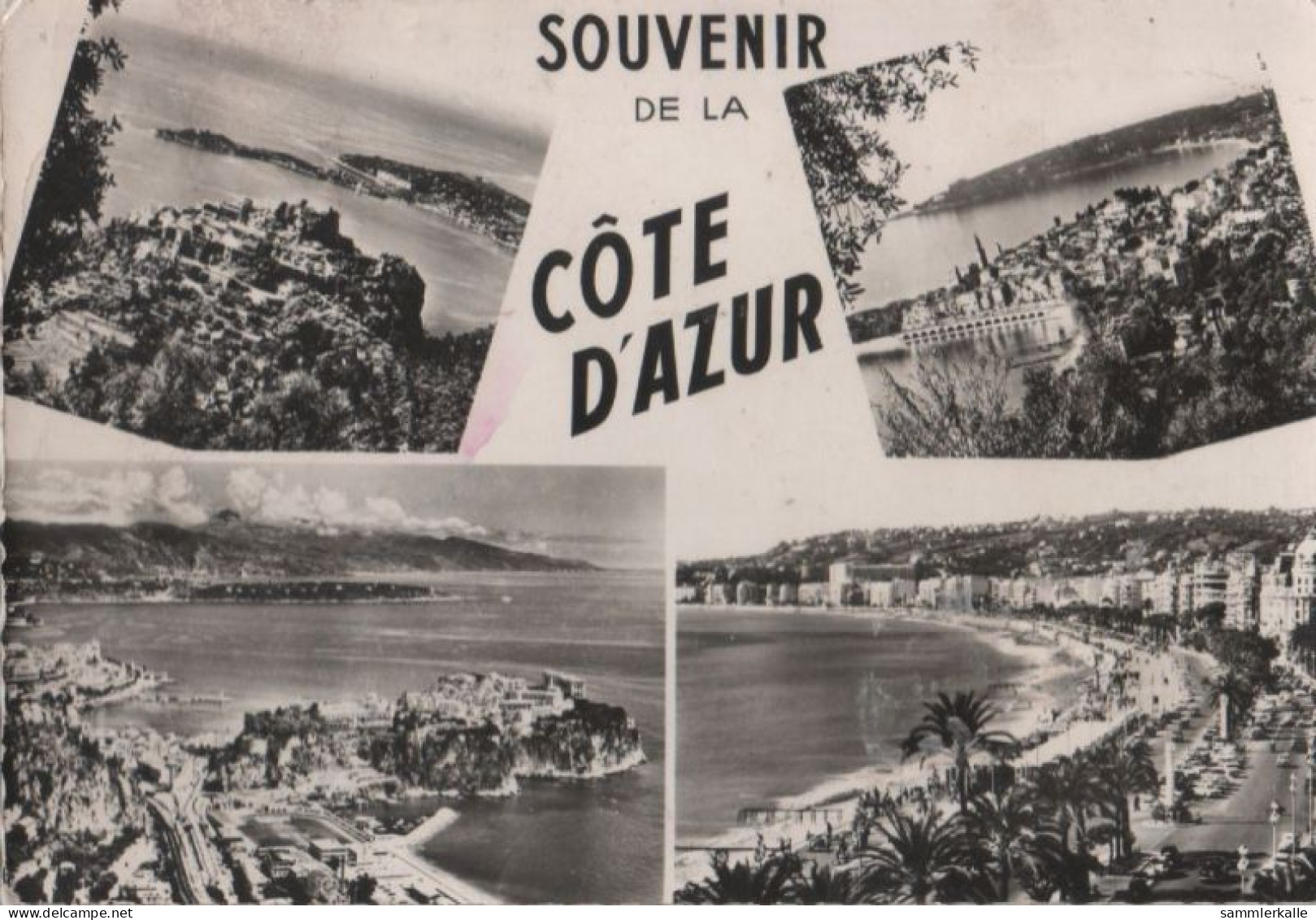 79342 - Frankreich - Cote D\\\\\\\\\\\\\\’Azur - 4 Teilbilder - Ca. 1965 - Autres