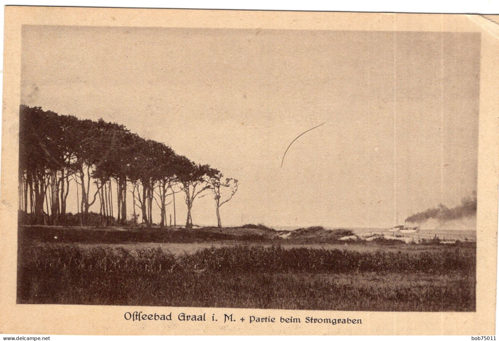 Ostseebad Graal  I . M  . , Partie Beim Stromgraben - Graal-Müritz