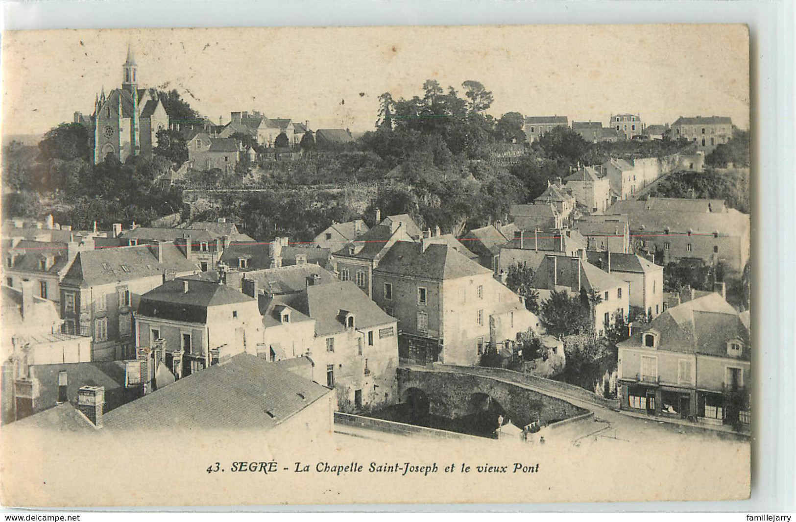 30685 - SEGRE - LA CHAPELLE SAINT JOSEPH ET LE VIEUX PONT - Segre