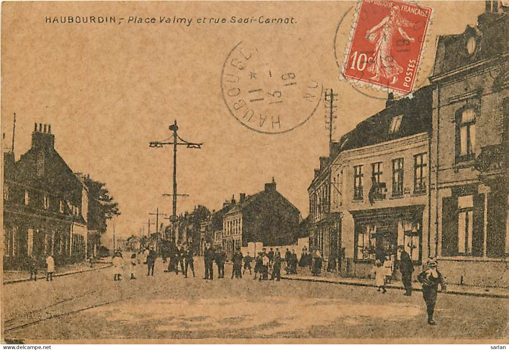 59 , HAUBOURDIN , Place Valmy Et Rue Dadi Carnot , * 450 71 - Haubourdin