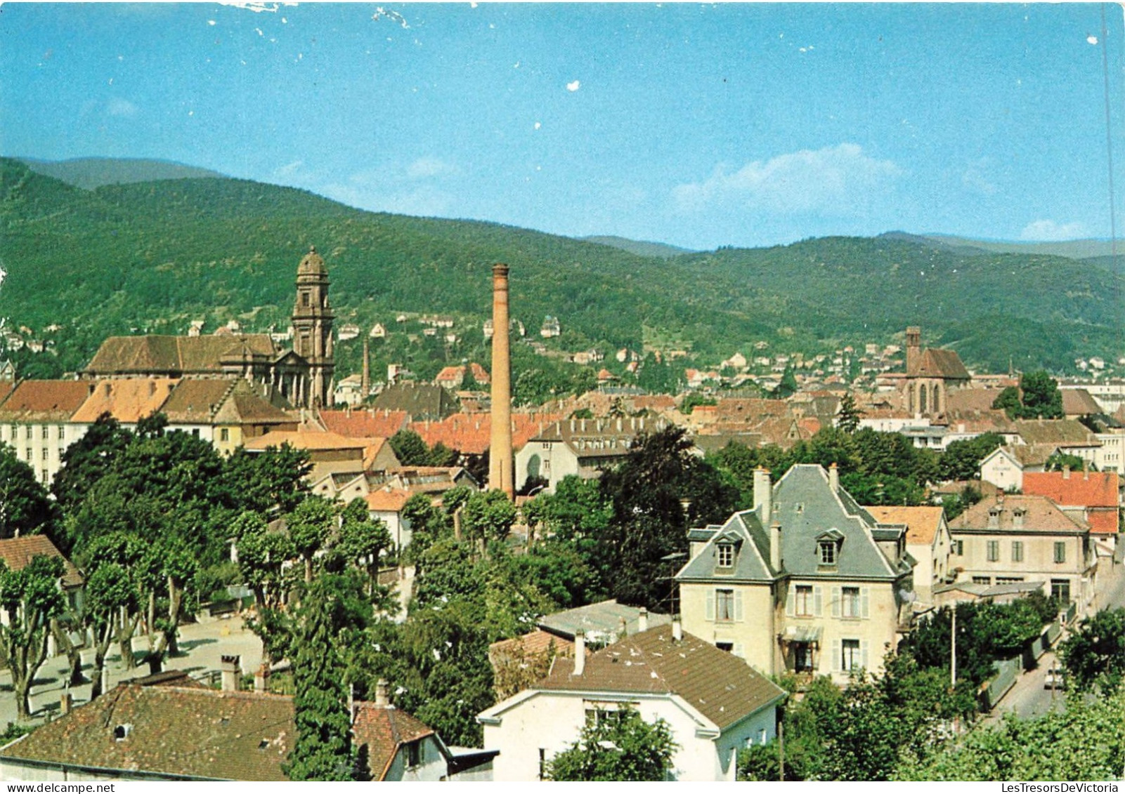 FRANCE - Guebwiller - Vue Générale - Ville - Eglise - Carte Postale - Guebwiller