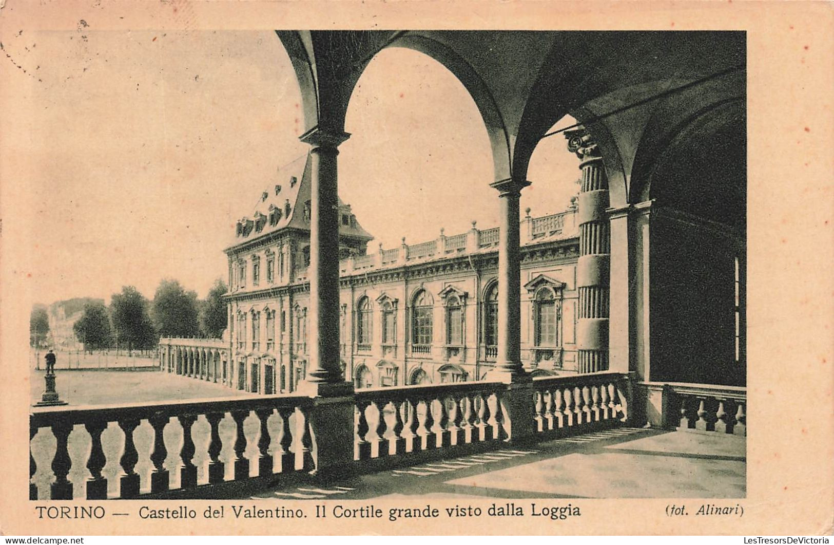 ITALIE - Torino - Castello Del Valentino - Il Cortile Grande Visto Dalla Loggia - Carte Postale Ancienne - Castello Del Valentino