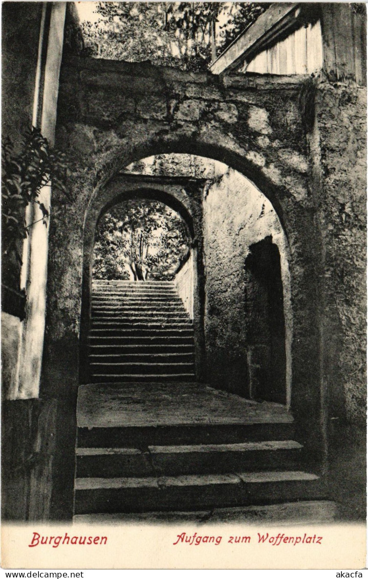 CPA AK Burghausen Aufgang Z. Waffenplatz GERMANY (1401258) - Burghausen