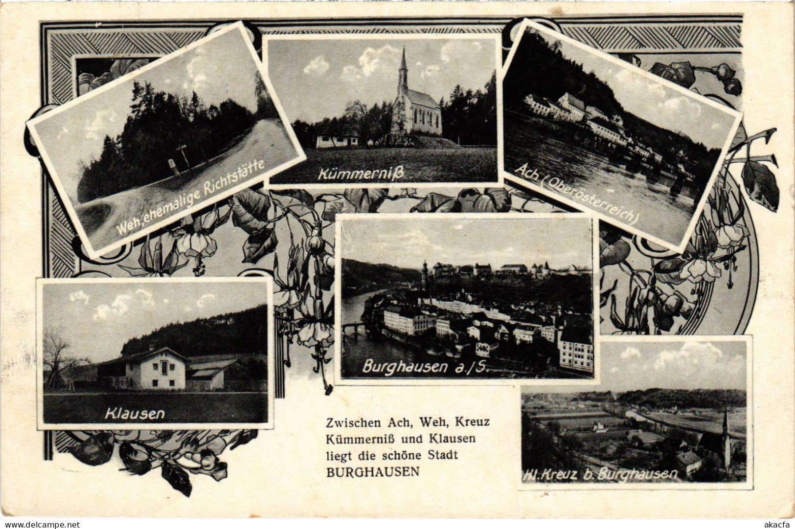 CPA AK Burghausen Souvenir GERMANY (1401241) - Burghausen