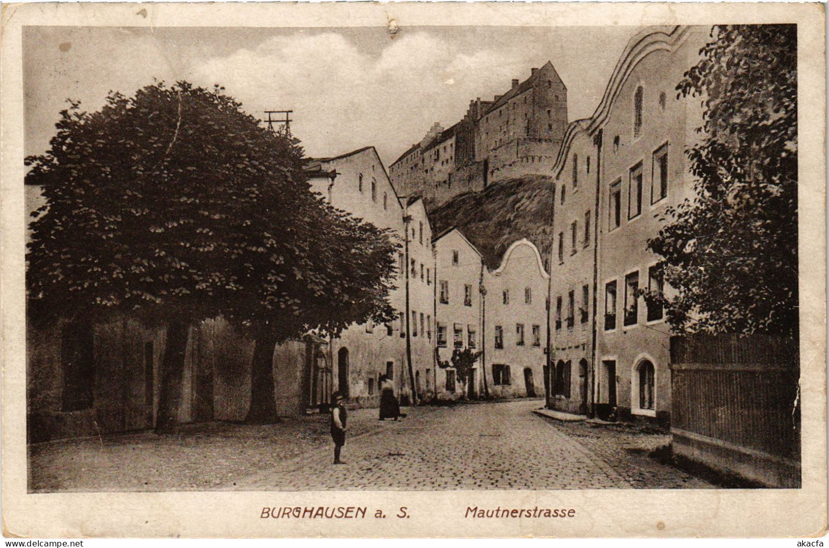 CPA AK Burghausen Mautnerstrasse GERMANY (1401086) - Burghausen