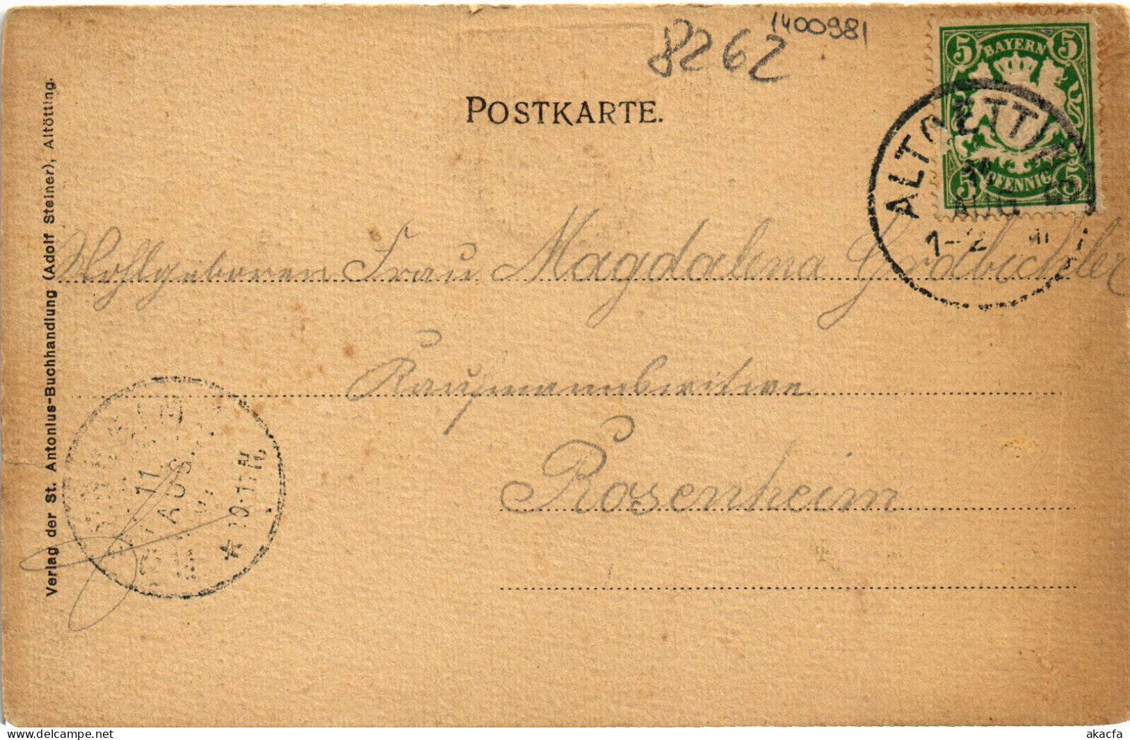 CPA AK Altotting Souvenir GERMANY (1400981) - Altoetting