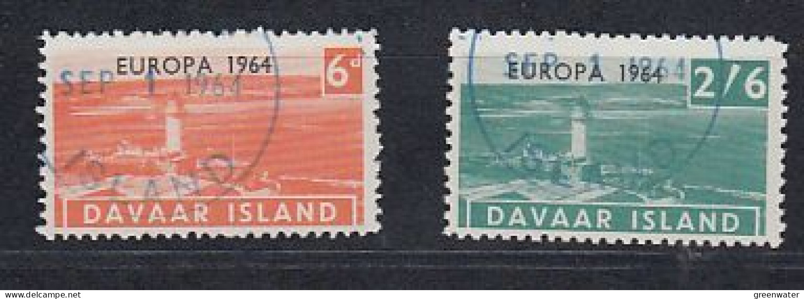 Europa 1964 Davaar Island BRITISH LOCALS 2v Used (59259) - 1964